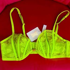 NWT: Savage X Fenty Lime Green Bra